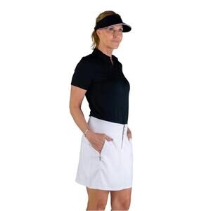 JoFit White Signature golf skort 10